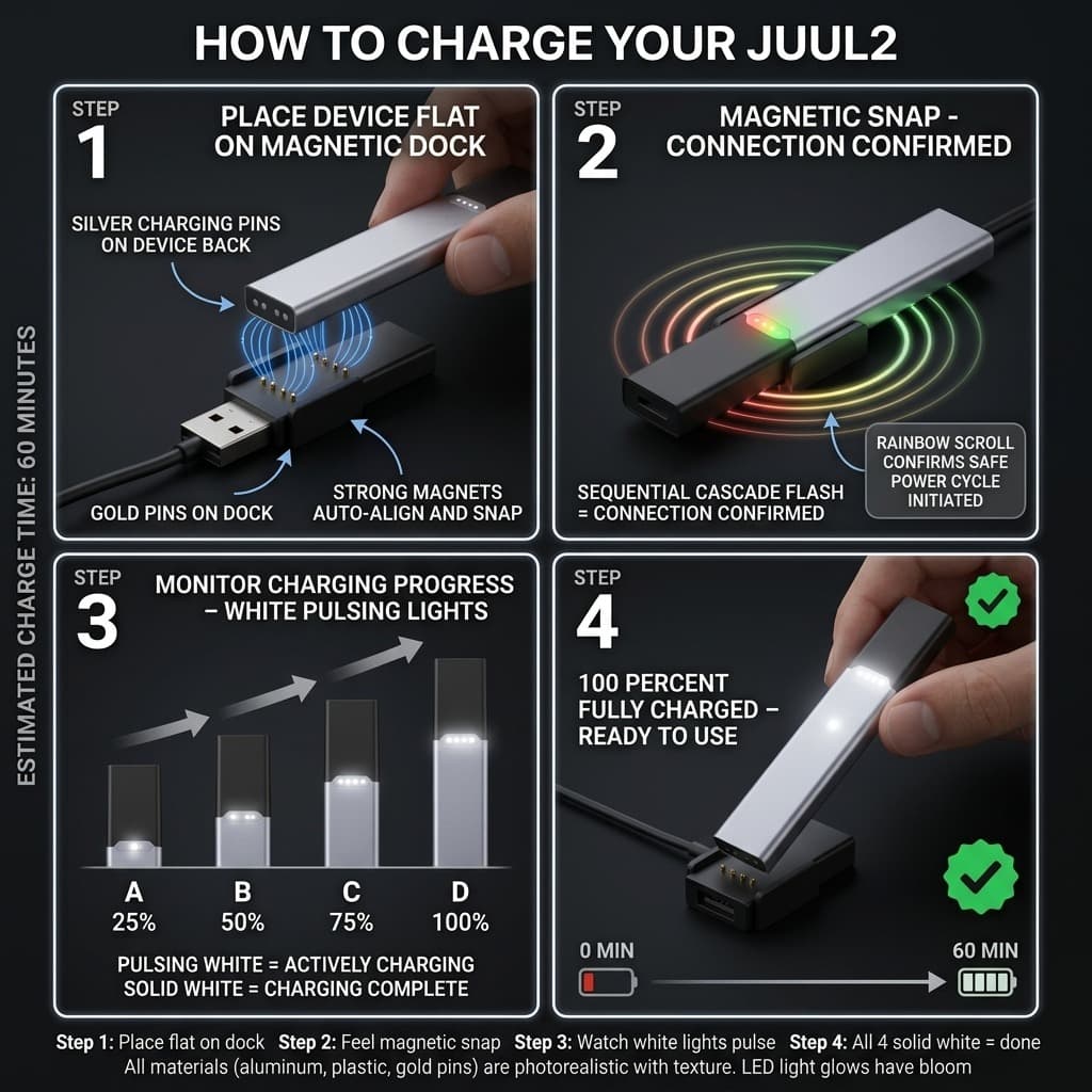 How to Charge JUUL2