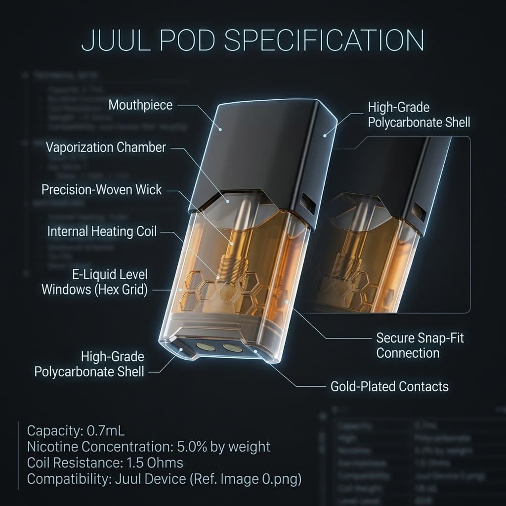 JUUL Pod Specification